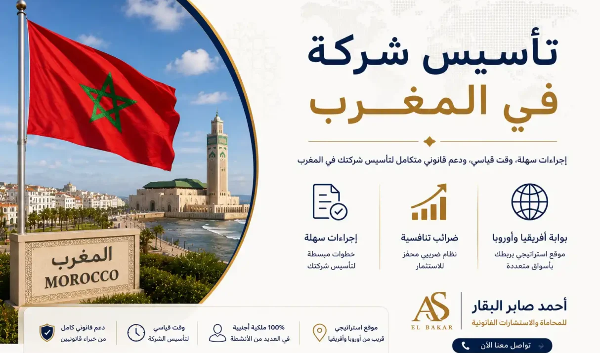 تأسيس شركة في المغرب: الشروط والخطوات القانونية لإنشاء مشروع ناجح